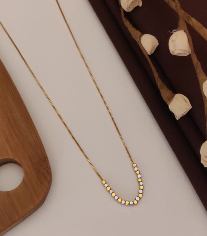 Golden Touch Jewel | The Golden Aurora Textured Strand