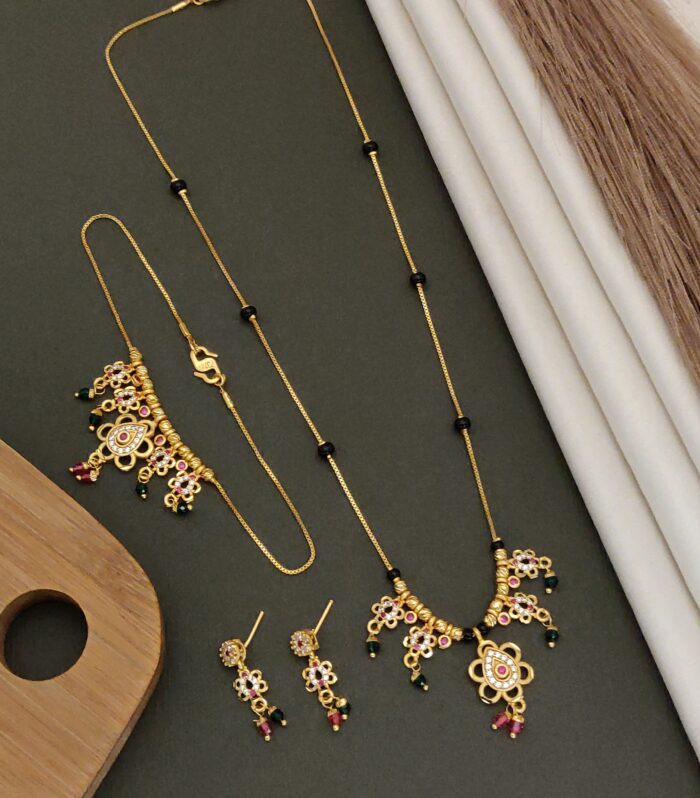 Maharani Floral Lattice Combo Set